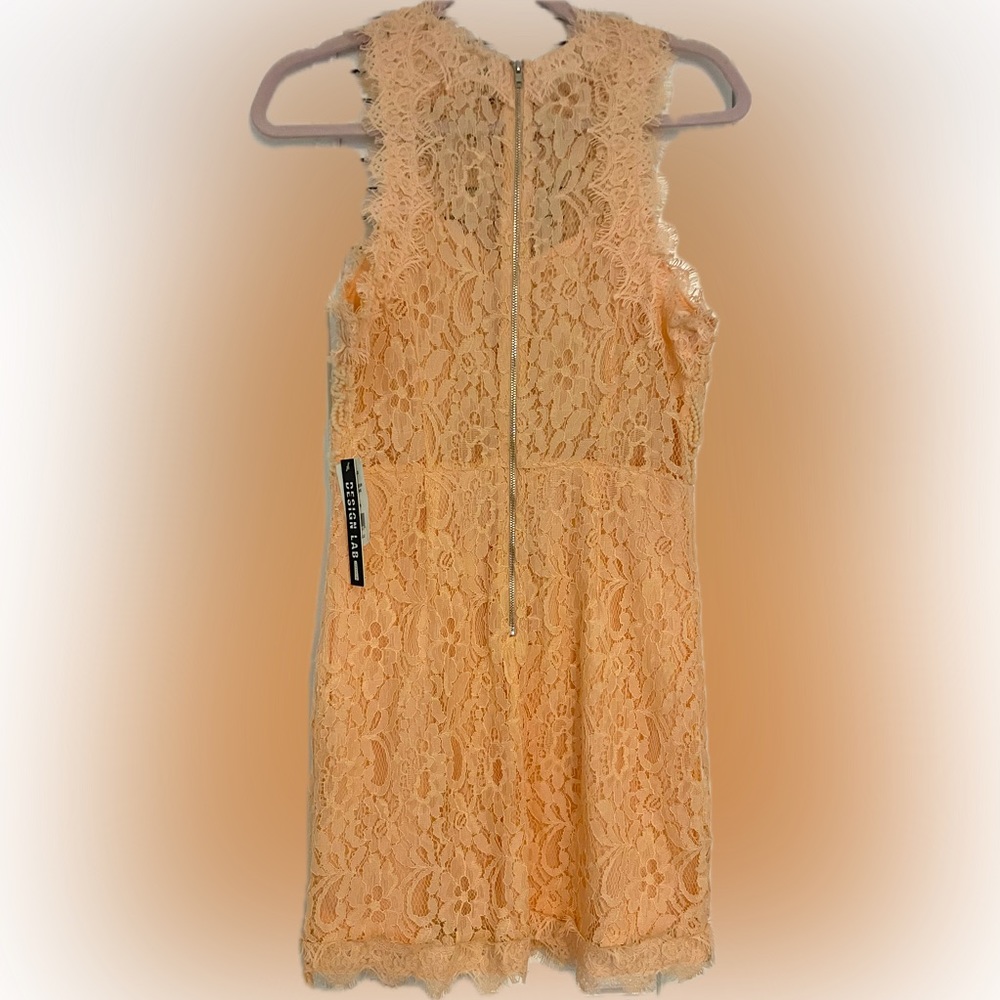 Peach women / girl dress